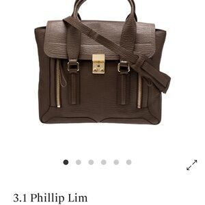 3.1 Phillip Lim Brown Leather Satchel